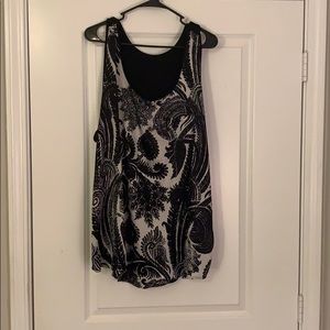 Black & white Printed camisole